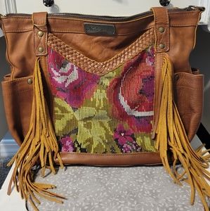 Nena & Co MTPB cafe fringe bag